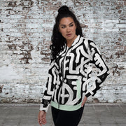 Athens - Unisex Bomber Jacket - Molecule Design-Online 