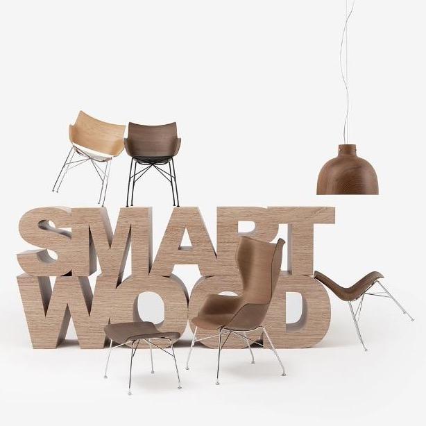 S Wood Footrest - Smart Wood Collection - Molecule Design-Online 