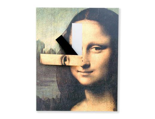 Mona Lisa Wall Clock - Molecule Design-Online 