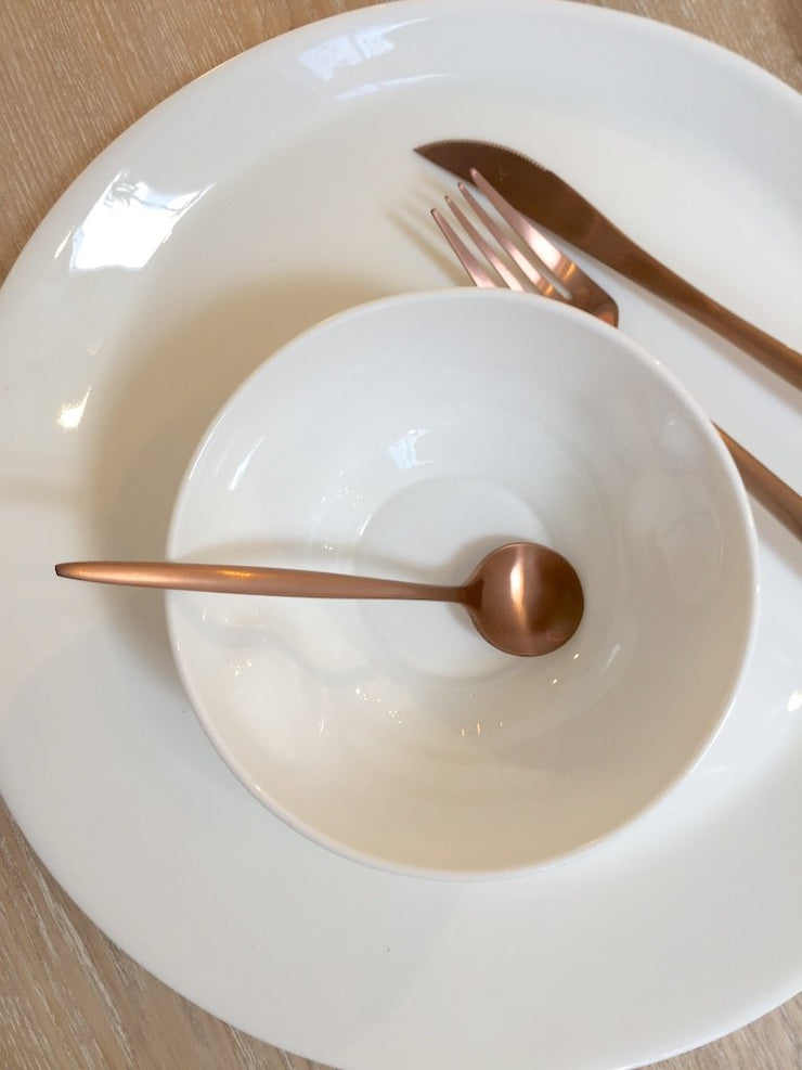 Lisboa Flatware - Rose Gold - Set of 4 - Molecule Design-Online 