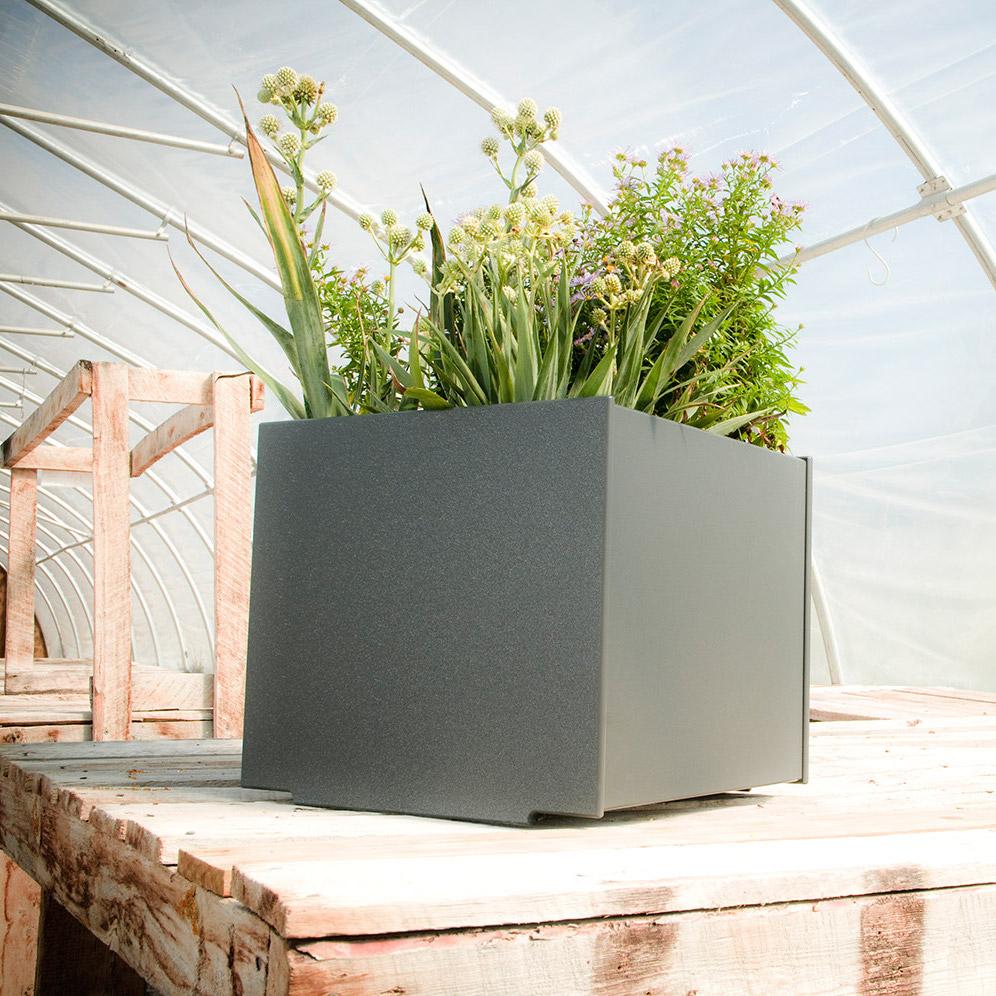 square pots for plants Square Planter - 22 Gallon
