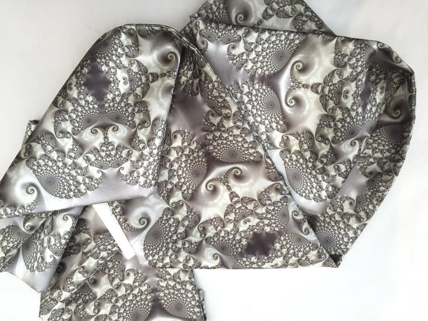 Men's Coat Scarves/Unisex - Satin Polyester - Molecule Design-Online 