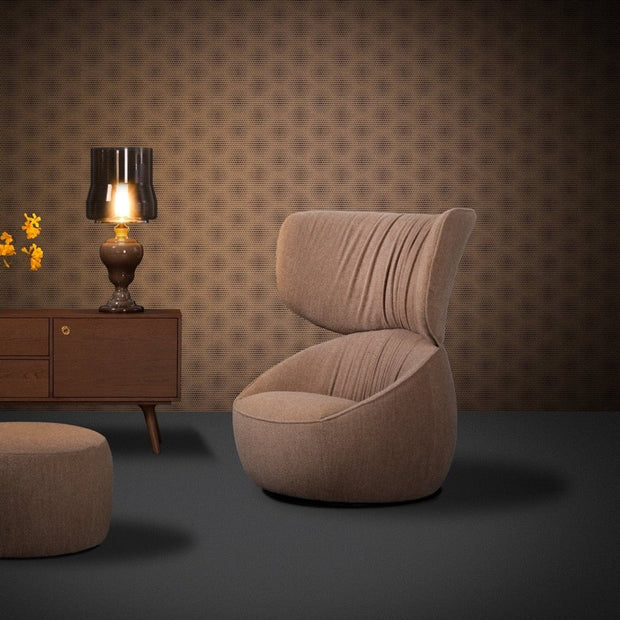 Hana Swivel Armchair - Molecule Design-Online 