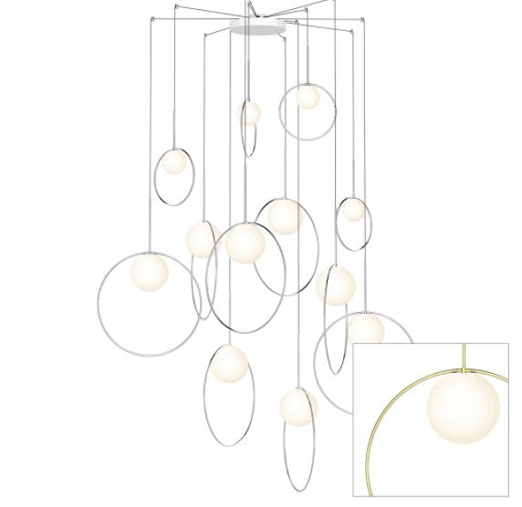 Bola Halo Multi-Light 11 - Molecule Design-Online 