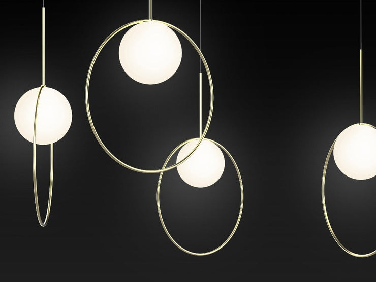 Bola Halo Pendant Lamp - Molecule Design-Online 