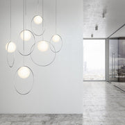 Bola Halo Pendant Lamp - Molecule Design-Online 