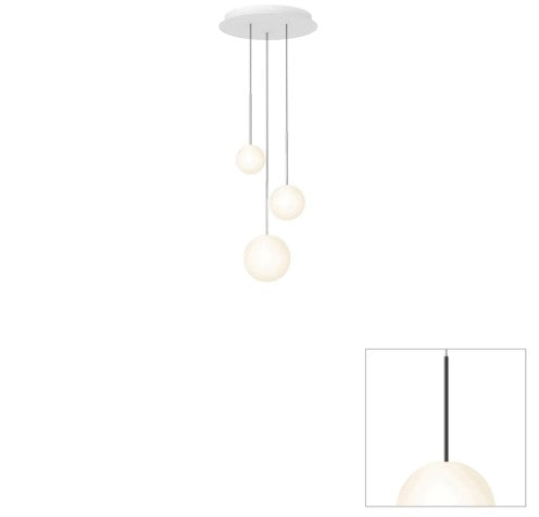 Bola Sphere Chandelier 3 - Molecule Design-Online 