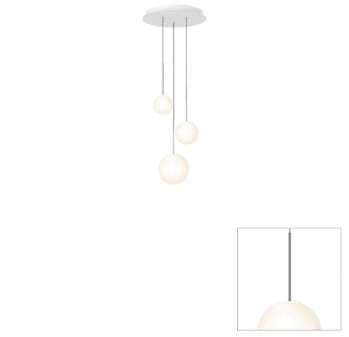 Bola Sphere Chandelier 3 - Molecule Design-Online 