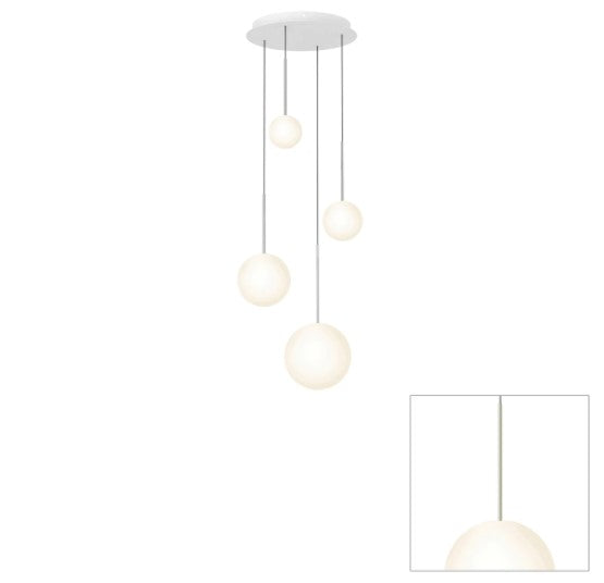 Bola Sphere Chandelier 4 - Molecule Design-Online 