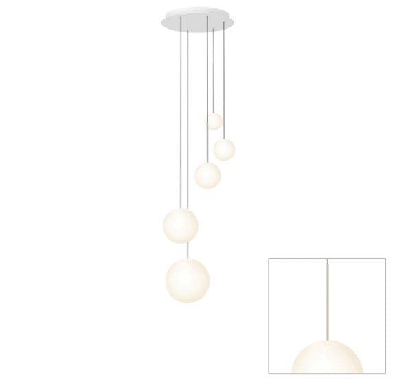 Bola Sphere Chandelier 5 - Molecule Design-Online 