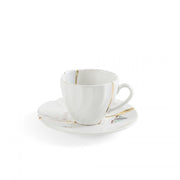 Kintsugi Coffee Cup with Saucer - Set of 2 - Molecule Design-Online 