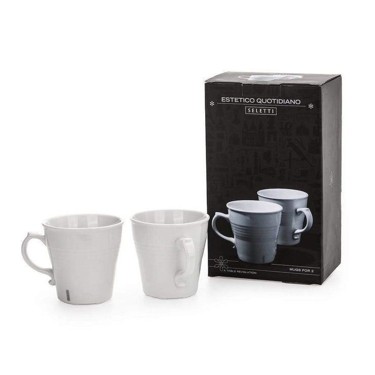 Estetico Quotidiano Set of 2 Mugs - Molecule Design-Online 