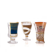 Hybrid Pannotia Cocktail Glasses - Set of Three - Molecule Design-Online 