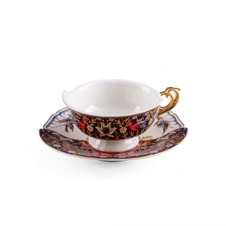 Hybrid Tea Cups with Saucer - Set of 2 - Molecule Design-Online 