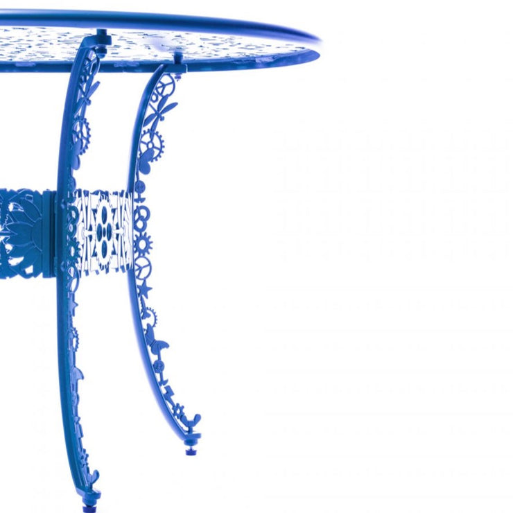 Industry Collection - Aluminium Oval Table - Molecule Design-Online 