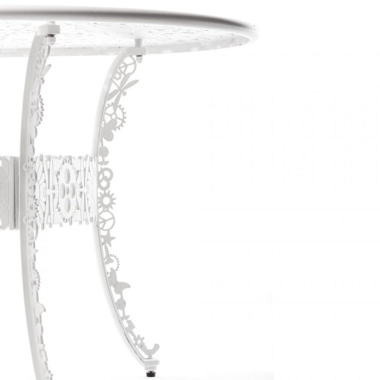 Industry Collection - Aluminium Oval Table - Molecule Design-Online 