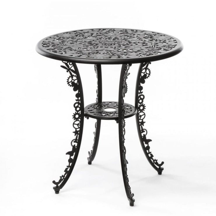 Industry Collection - Aluminium Round Table - Molecule Design-Online 