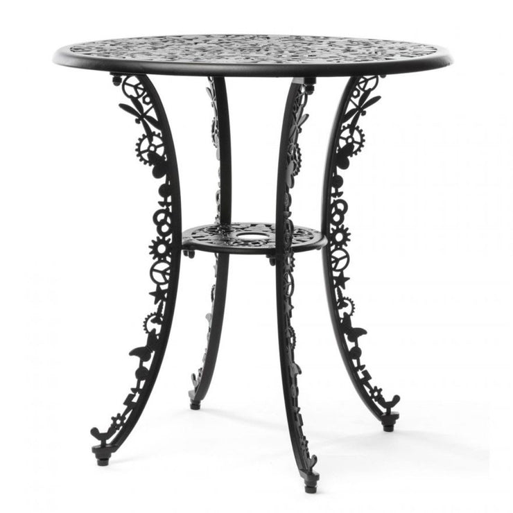 Industry Collection - Aluminium Round Table - Molecule Design-Online 