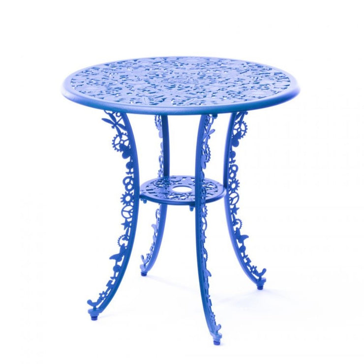 Industry Collection - Aluminium Round Table - Molecule Design-Online 