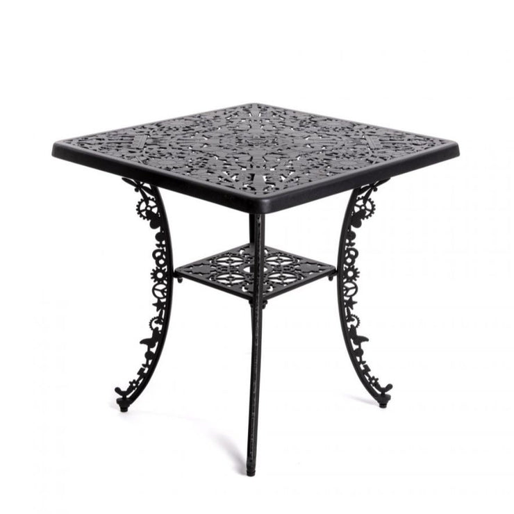 Industry Collection - Aluminium Square Table - Molecule Design-Online 