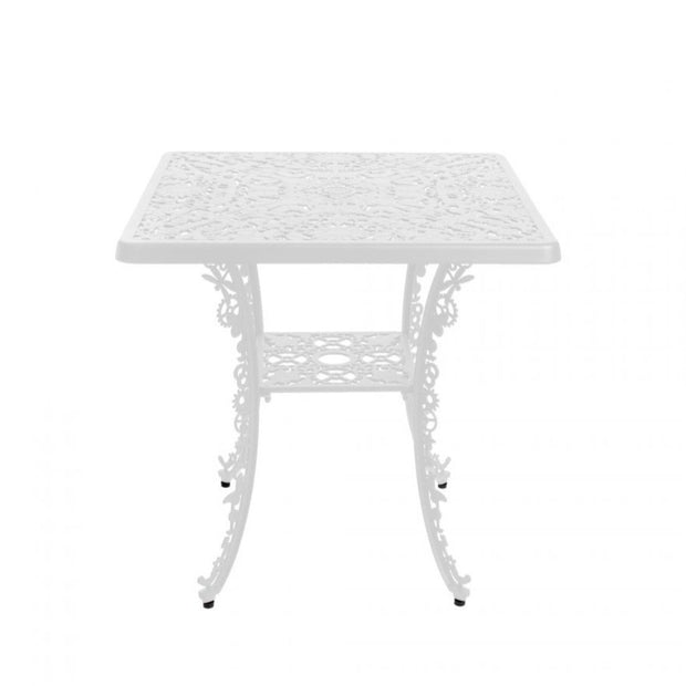 Industry Collection - Aluminium Square Table - Molecule Design-Online 