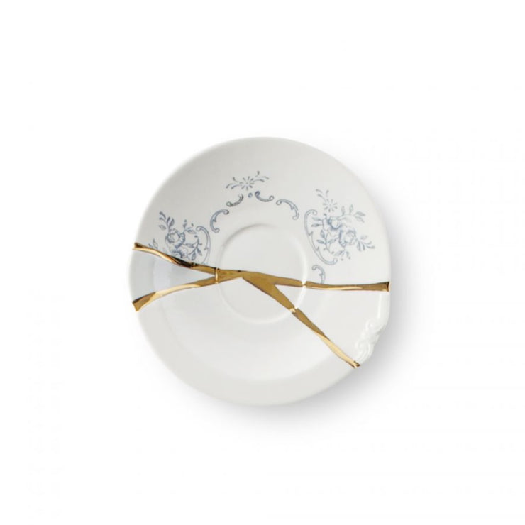 Kintsugi Coffee Cup with Saucer - Set of 2 - Molecule Design-Online 