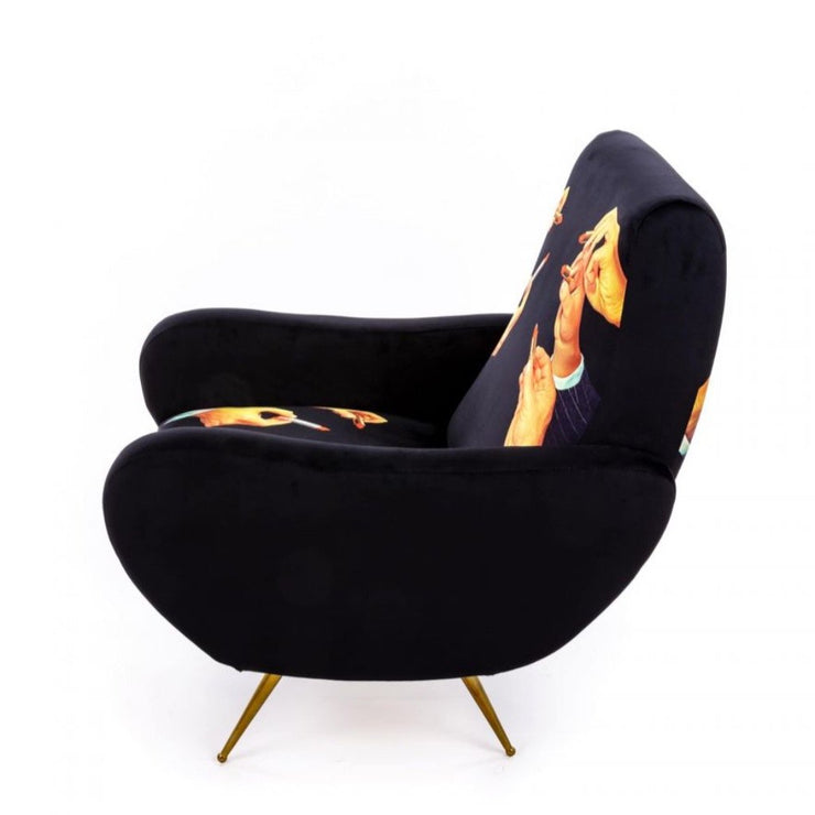 Toiletpaper - Lipsticks Black Armchair - Molecule Design-Online 