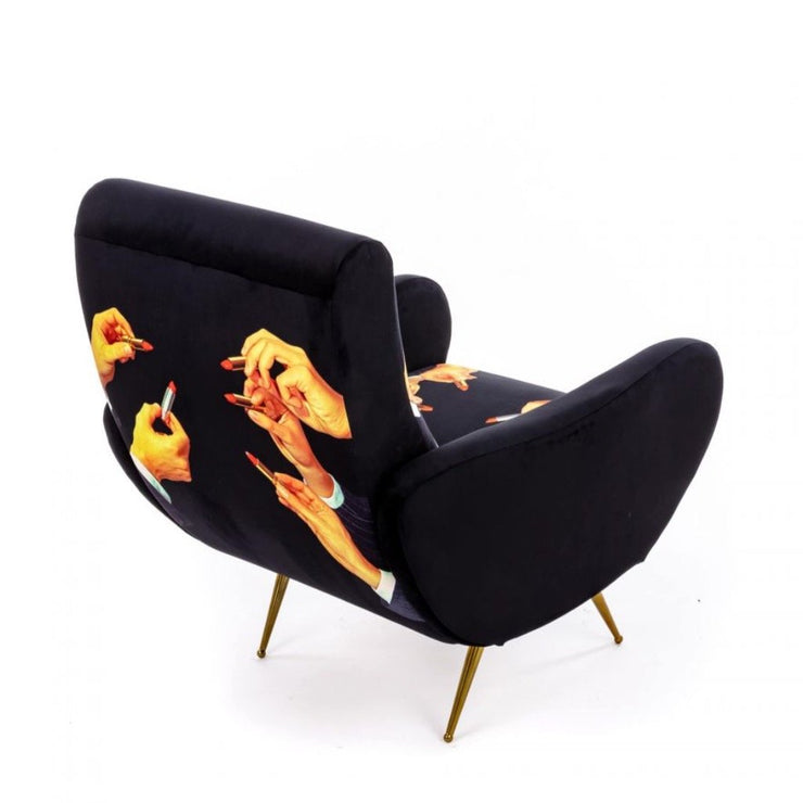 Toiletpaper - Lipsticks Black Armchair - Molecule Design-Online 