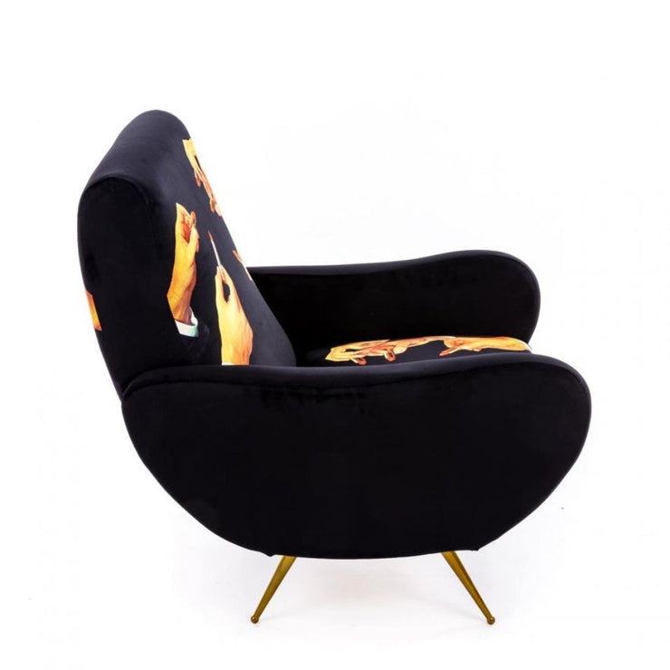 Toiletpaper - Lipsticks Black Armchair - Molecule Design-Online 