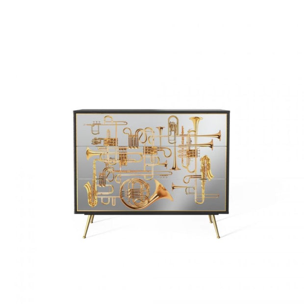 Toiletpaper - Chest of Three Drawers - Molecule Design-Online 