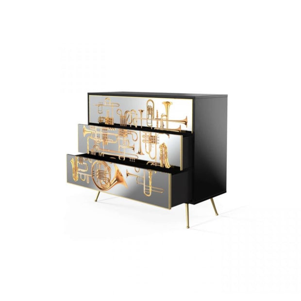 Toiletpaper - Chest of Three Drawers - Molecule Design-Online 