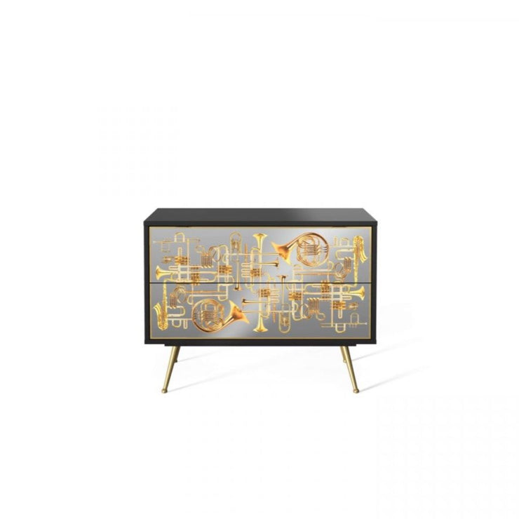 Toiletpaper - Chest of Two Drawers - Molecule Design-Online 