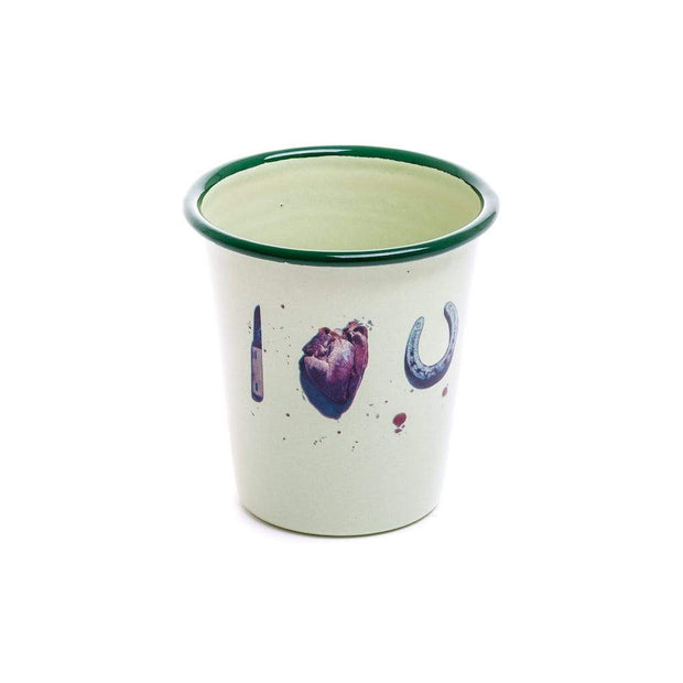 Toiletpaper - Enamel Glasses (set of 6) - Molecule Design-Online 