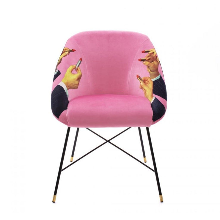 Toiletpaper - Lipsticks Pink Padded Chair - Molecule Design-Online 