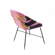 Toiletpaper - Lipsticks Pink Padded Chair - Molecule Design-Online 