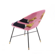 Toiletpaper - Lipsticks Pink Padded Chair - Molecule Design-Online 