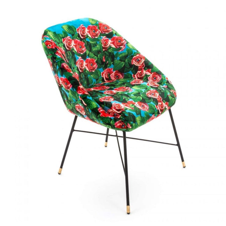 Toiletpaper - Roses Padded Chair - Molecule Design-Online 