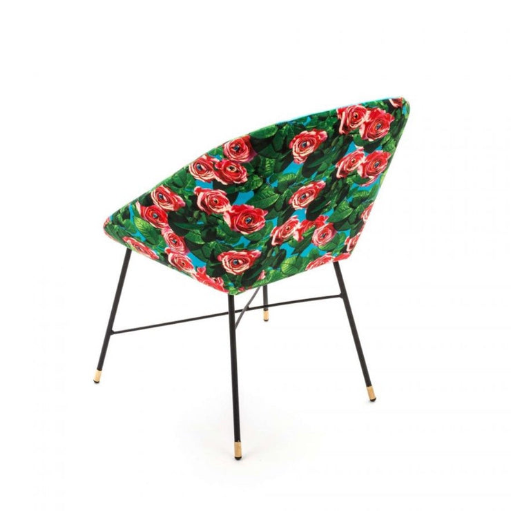 Toiletpaper - Roses Padded Chair - Molecule Design-Online 