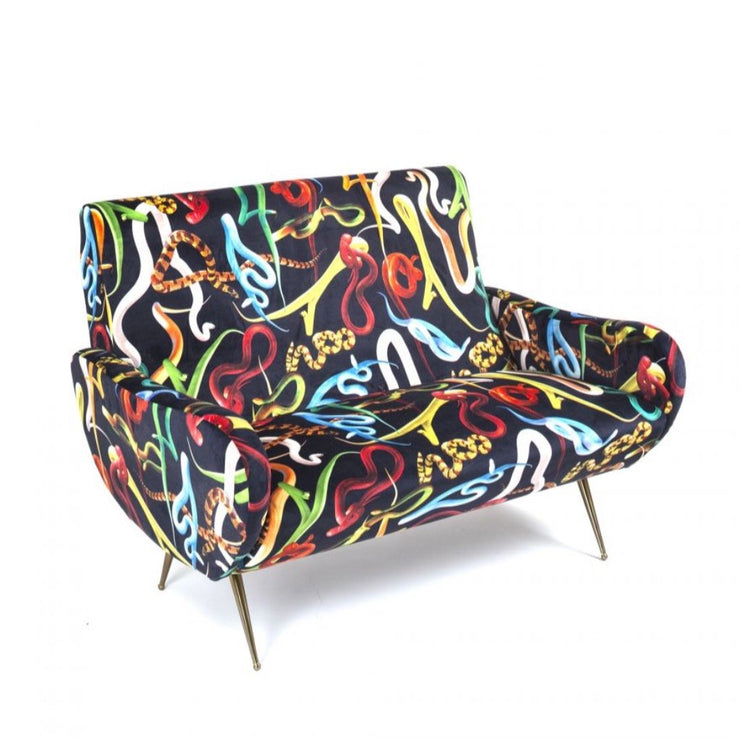 Toiletpaper - Two Seater Sofa - Snakes - Molecule Design-Online 