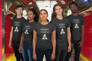 Karim Rashid - Short-Sleeve Unisex T-Shirt / Blk - Molecule Design-Online 