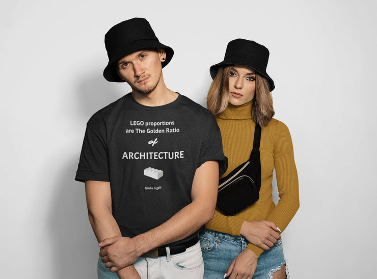 Lego -Short-Sleeve Unisex T-Shirt / Black, Asphalt - Molecule Design-Online 