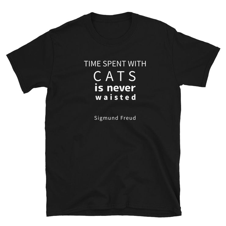 Time Spent - Short-Sleeve Unisex T-Shirt / Black, Dark Heather - Molecule Design-Online 