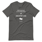 Lego -Short-Sleeve Unisex T-Shirt / Black, Asphalt - Molecule Design-Online 