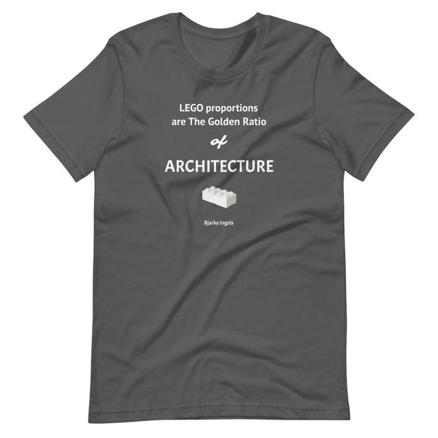 Lego -Short-Sleeve Unisex T-Shirt / Black, Asphalt - Molecule Design-Online 