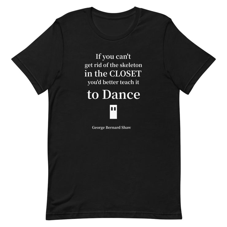 Closet - Short-Sleeve Unisex T-Shirt / Blk - Molecule Design-Online 