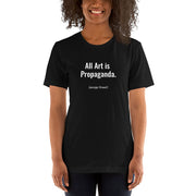 Propaganda - Short-Sleeve Unisex T-Shirt / Blk - Molecule Design-Online 