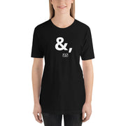 And, as - Short-Sleeve Unisex T-Shirt / Blk - Molecule Design-Online 