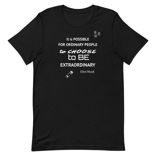 Choose - Short-Sleeve Unisex T-Shirt / Black, Asphalt - Molecule Design-Online 