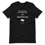 Lego -Short-Sleeve Unisex T-Shirt / Black, Asphalt - Molecule Design-Online 