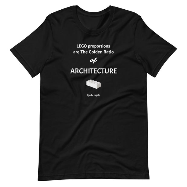 Lego -Short-Sleeve Unisex T-Shirt / Black, Asphalt - Molecule Design-Online 